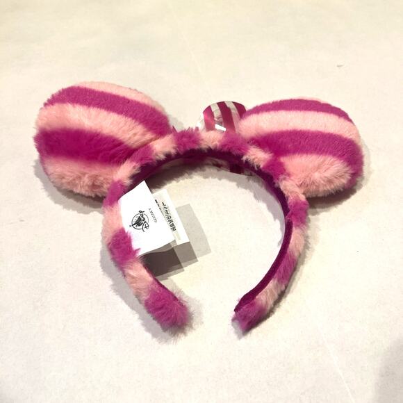 Cheshire Cat Plush Ear Headband  Adults – Alice in Wonderland - Disneyland Paris - Picture 3 of 10